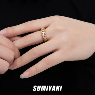 snake couple ring
