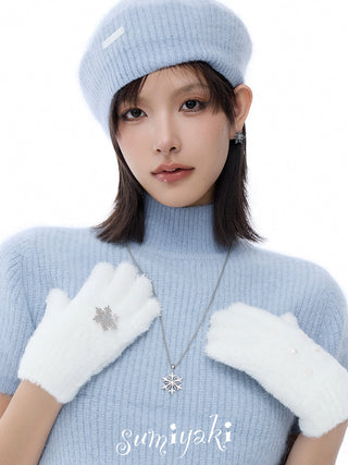 snowflake clavicle chain