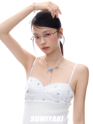 butterfly fishtail earrings
