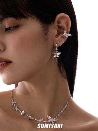 dragonfly drop earrings