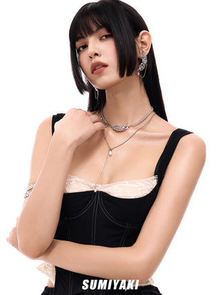 feather tassel earrings