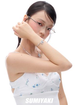 butterfly fishtail bracelet
