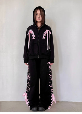 [EatmePlz] Over-sized sweatshirt & sweatpants set