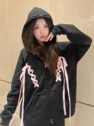 [EatmePlz] Over-sized sweatshirt & sweatpants set