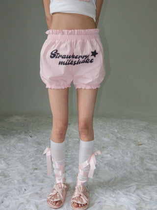 [EatmePlz] Loose Flower shorts