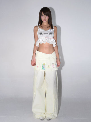 [EATMEPLZ] rabbit lace top