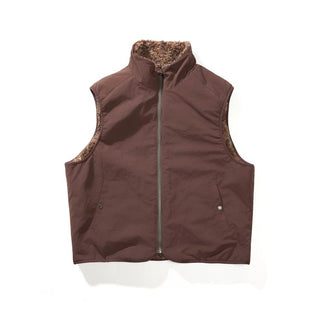 [Monterest] Reversible Fleece Stand Collar Vest