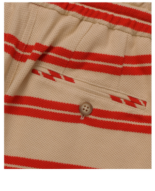 [CULTUM] Striped Knit Shorts