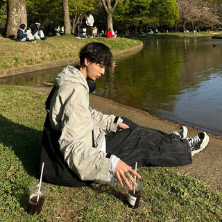 Nylon windbreaker