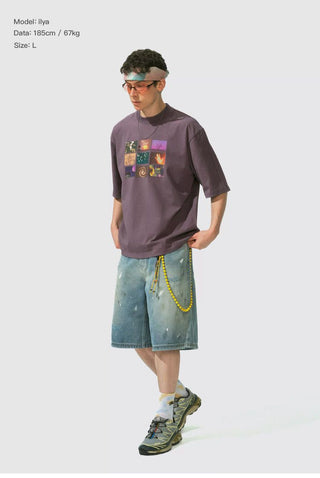 [Monterest] Outdoor Memory Print Graphic T-Shirt