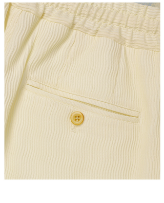 [CULTUM] Wave Texture Drawstring Shorts