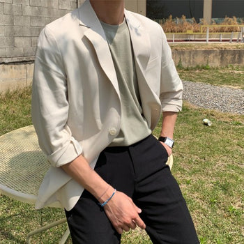 Modern Linen Jacket (3 colors)