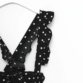 Frilled camisole dress