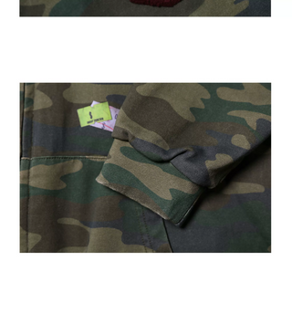 [MASONPRINCE] Camouflage Hooded Jacket