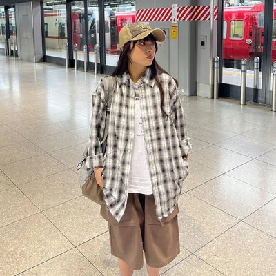 (Unisex) Checkered Shirt