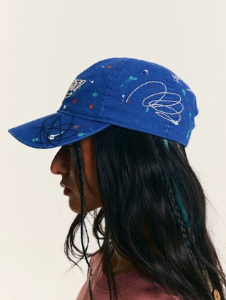 [Monterest] Washed Paint Splatter Embroidered Cap