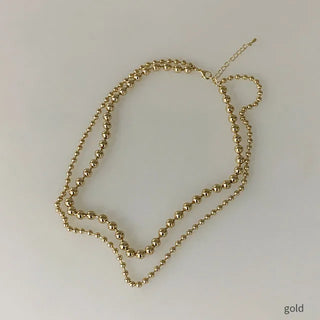 tok tok two strings necklace