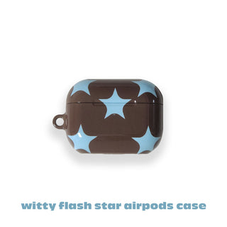 witty dot airpods case (red+white)