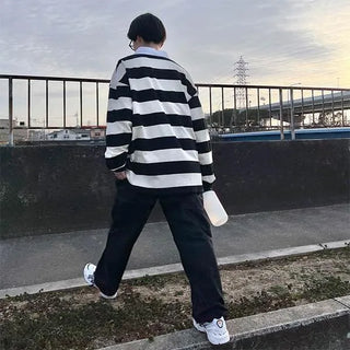 Rugby Border Long T-Shirt