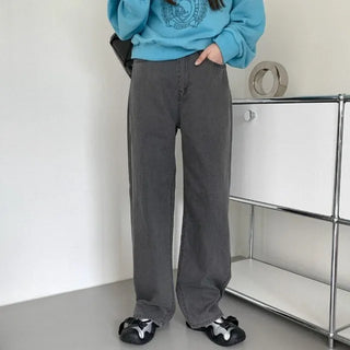 Wide Wash Pants