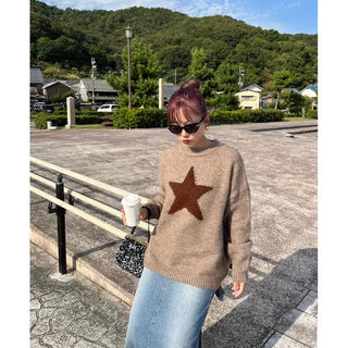 Star pattern sweater