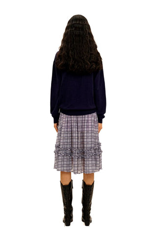 [Moromoro2] Rabbit & Horse Jacquard Crewneck  Sweater