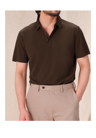 [CULTUM] Solid Color Polo Shirt