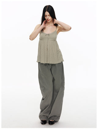 [NECY] Essential Utility Cargo Wide Pants
