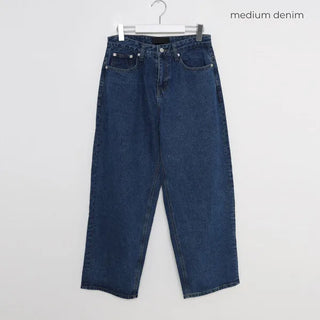 Unisex Loose Fit Denim Pants