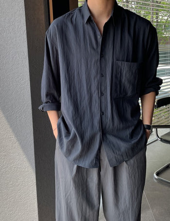 Hawaii Cooling Touch Linen Overshirt (5 colors)