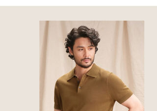 [CULTUM] Knit Polo Shirt