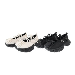Ribbon strap sneakers
