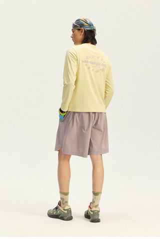 [Monterest] Quick-Dry Star Print Long Sleeve Tee