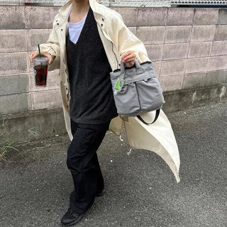 Vintage Long Anorak Coat