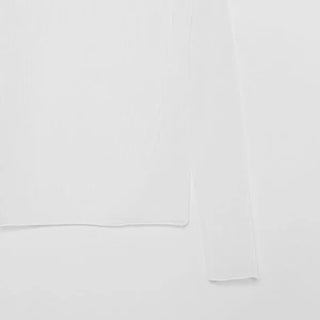 See-through turtleneck t-shirt