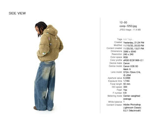 CONP Suede Texture Padded Jacket