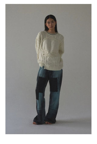 CONP Twist Sweater (Ivory)