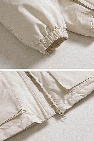 loose stand collar versatile jacket