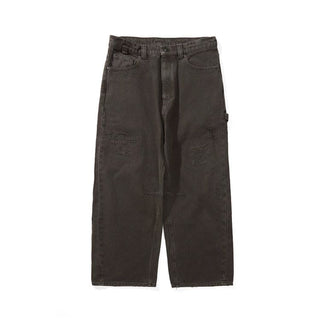[Monterest] Distressed Washed Cotton Work Pants