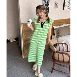 Striped camisole dress