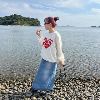 Heart logo sweatshirt