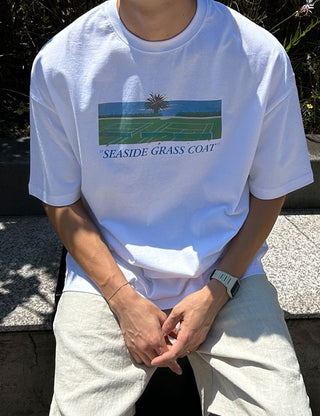Tennis SEASIDE short-sleeve t-shirt (3 types)