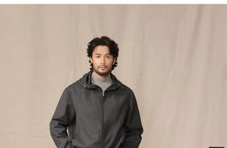 [CULTUM] Wool Blend Hooded Zip-Up Jacket