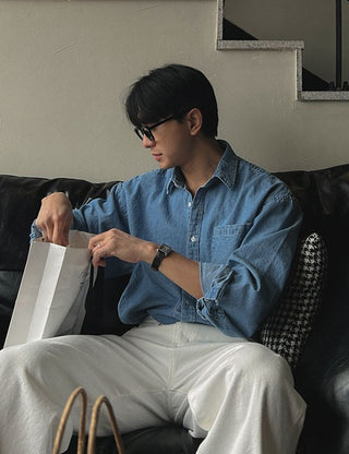 Genuine Denim Shirt (2 colors)