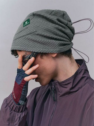 [Monterest] Fleece Beanie with Dual Track Drawstring