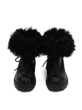 [Moromoro2] Furry Snow Boots