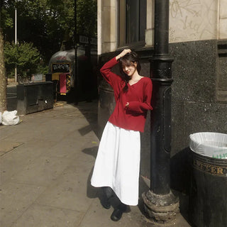 (8 colors) Cashmere Wool Knit