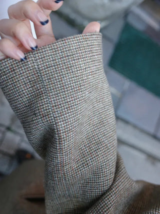 Checked dad jacket