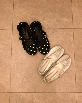 Polka Dot Strap Mary Janes