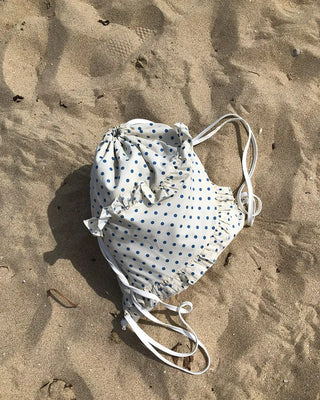 Polka Dot Frill Knapsack